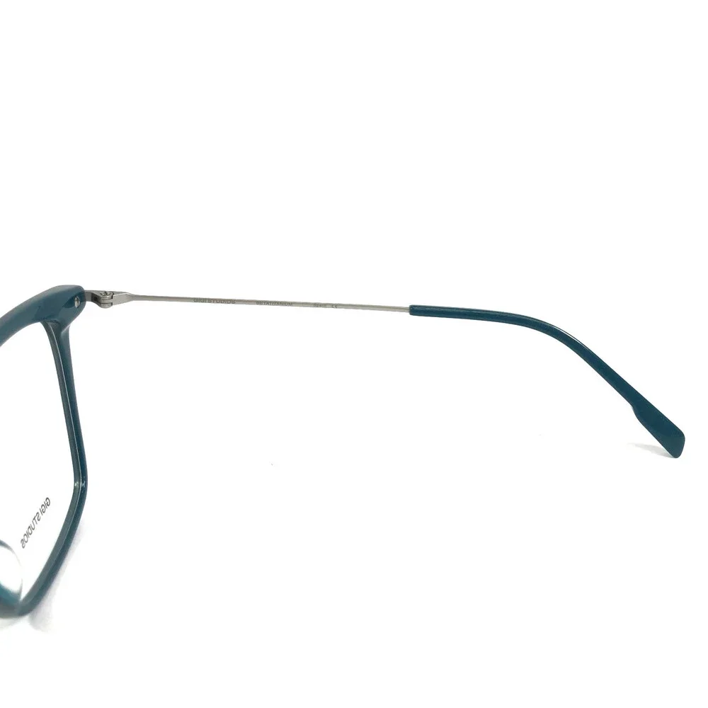 Gigi Studios Eyeglasses Frames AMERA GS8002/030 Green Silver Titanium 55-16-145